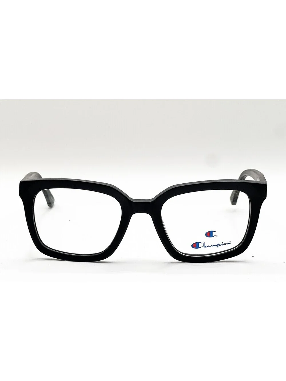 Champion Stellan C01 Black Rectangle Authentic Eyeglass Frames 56-22-150